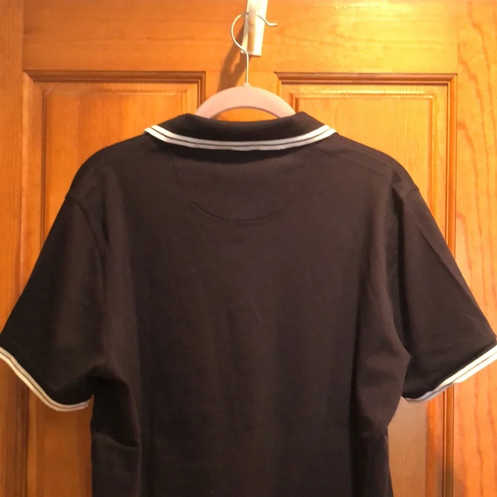 Michael Kors Polo Shirt (Color - Navy) (Size - Small) - Picture 6 of 7